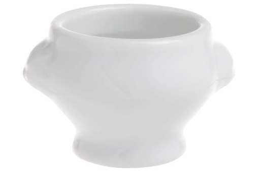 [70200445] C&T BOL TETE DE LION 6 XHT5.5CM 10CL PORCELAINE BLANCHE - 96801/6