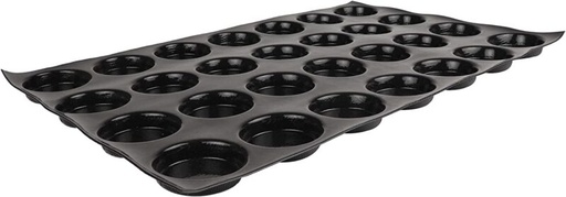 [60251465] FP-00002 FLEXIPAN® ORIGINEEL ROND 60X40CM 28EMP Ø6,7CM H1,5CM