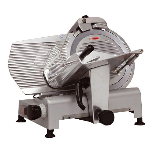 [60509875] CATERCHEF TRANCHEUSE LAME 25CM COUPE 0-12MM180 W A/ AFFUTEUR INCORPORE 
