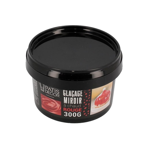 [08075884] PATISDECOR RED MIRROR GLAZE 300GR