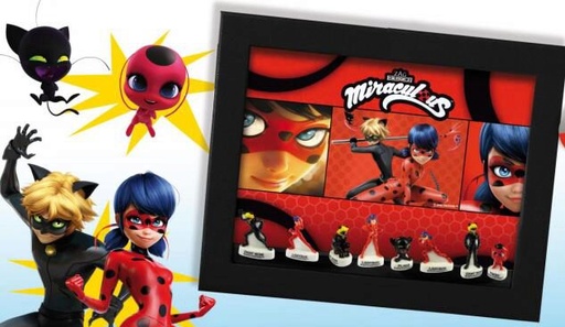 [60228768] "LADYBUG AND CAT NOIR" MIRACULOUS SANTON BOX SET