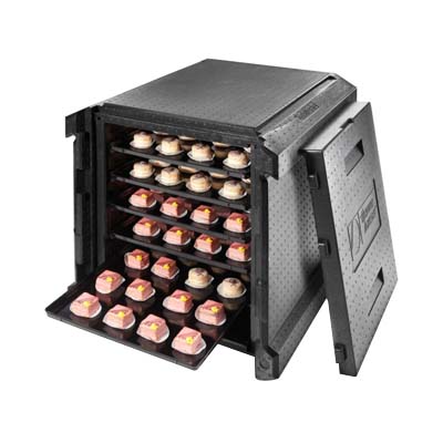 [50627550] THERMOBOX COMBI 9 NIVEAUX FRONTAAL OPENING BINNENMAAT 62X40.5X51CM=STUK