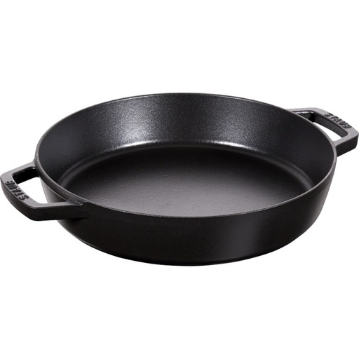 [57659912] STAUB PAELLA DISH 26CM BLACK