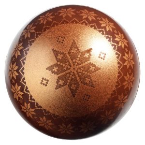 [08057459] 070226 PCB BALLS CN CROSS STITCH 2 DESIGNS Ø 5.8 CM 24PCS ***S/CD***