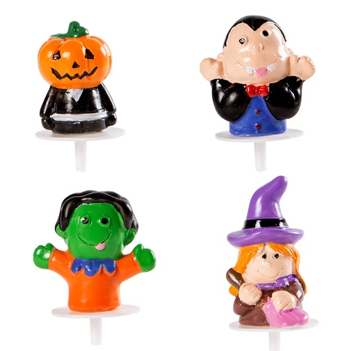 [08082232] 1091120 ASS FIGURINE HALLOWEEN 35MM SUR PIC 32PIECES ***S/CD***