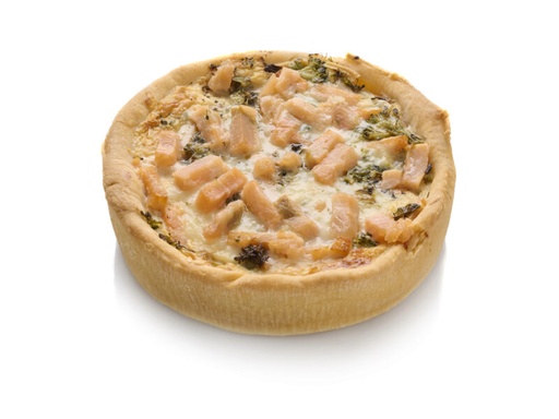 [02030002] PANISTAR 10002 SALMON & BROCCOLI QUICHE 4 X 500 GR