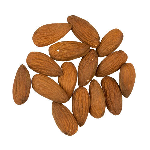 [01020039] BARGUES WHOLE GREY-BROWN ALMONDS 1 KG