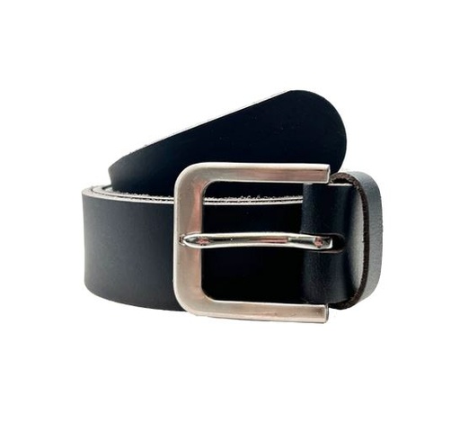 [57661395] PAVELINNI ZWARTE LEDEREN RIEM ACCESSOIREHOUDER