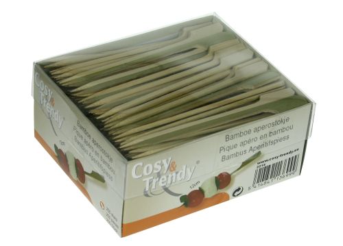 [44104090] BAMBOE GOLFSPIESJES 12CM PAK VAN 250 STUKS