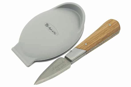 [60251827] LAGUIOLE OYSTER KNIVES WITH SILICONE HAND PROTECTOR