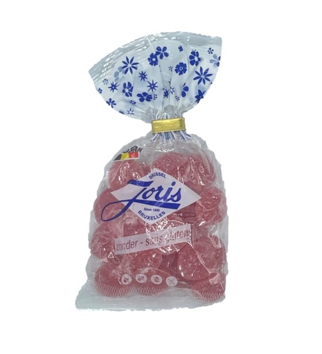 [14020480] JORIS SOFT CHERRY CANDIES IN BAG 16X125GR