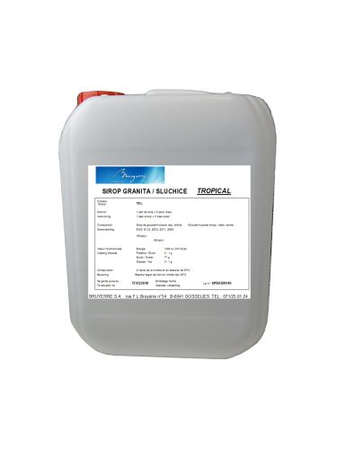 [07060905] DOUCY SIROP GRANITA TROPICAL BLUE 10L