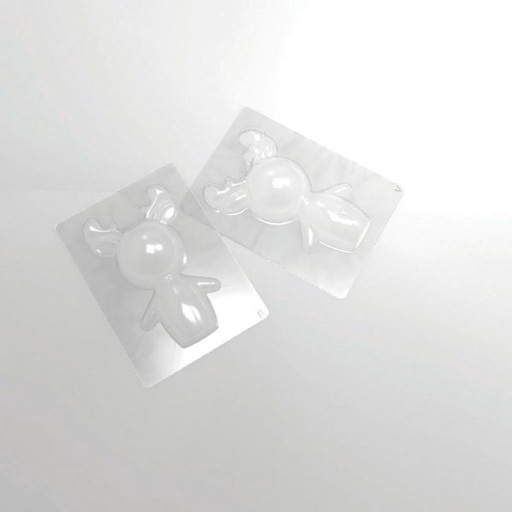 [08056433] 045563 PCB RENDIERMALLEN VOOR 10 STUKS (10 DUBBELZIJDIG) 15X9 CM 20 STUKS ***S/CD***