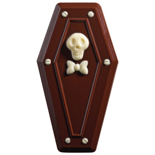 [60700696] 070423 PCB MOLDS COFFIN + SKELETON THERMOFORMED 79X146MM 9 PIECES ***S/CD***