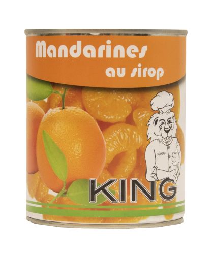 [01010657] KING MANDARIN IN SYRUP 1KG
