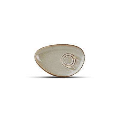 [74500485] F2D GREY CERES OVAL SAUCER - 604667