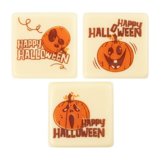 [08055013] 2091168 HAPPY HALLOWEEN ASSORTMENT 3X3CM 175PCS ***S/CDE***