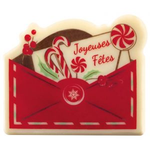 [08057911] 074223 PCB CB ENVELOPPEN JOYEUSES FÊTES 5,8X4,85 CM 50 STUKS ***S/CD***