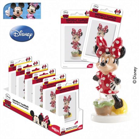 [08041634] MINNIE 3D CANDLE