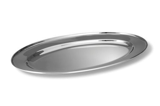[60252078] COMAS OVAL STAINLESS STEEL TRAY 35X23.5CM