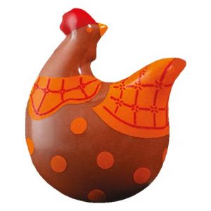 [08057004] 061159 PCB CHICKENS CL IN RED AND WHITE 3 DESIGNS 126PCS ***S/CD***