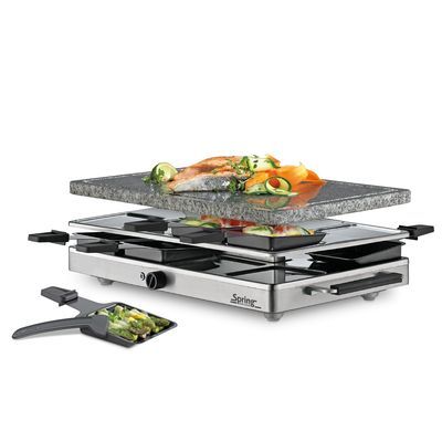 [62250424] SPRING RACLETTE + PIERRADE + GRILL 8P