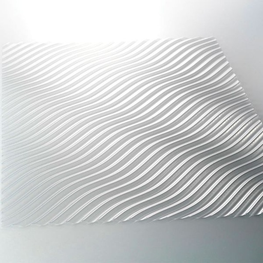 [08056206] 009741 PCB FEUILLES STRUCTURE ONDULÉ 56,5X36,5 CM10PCES ***S/CD***