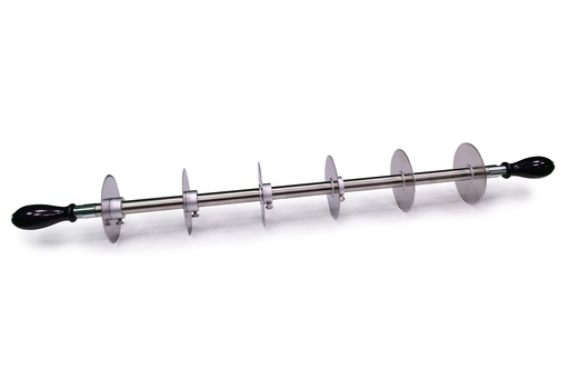 [50802083] SNIJWALS MET HANDGREPEN 6 VASTE MESSEN Ø10CM TOTALE LENGTE 83CM