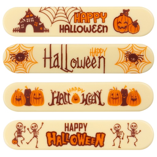 [08031701] 2091121 ECLAIR HALLOWEEN 15X3CM 35 PCES ***S/CDE***