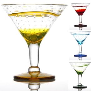 [71400004] COUPE DIVINE ALIZEE Ø17CM H19CM 45CL 4 COLORIS ASSORTIS