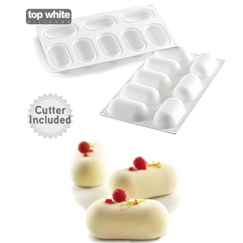 [51657216] SILIKOMART VORM PILLOW80 82X43H32 MM+CUTTER CRUVEFLEX
