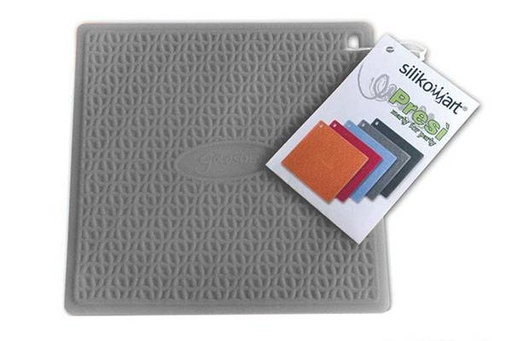 [70408972] SILIKOMART MANIQUE GRISE CARREE EN SILICONE 17.5CM ACC074