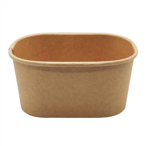 [53533126] SCHAAL KRAFTBAK +PE 17X12X7,8CM 1000ML  25STKS