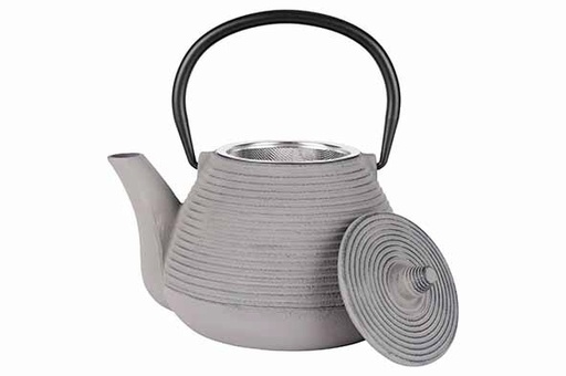 [60251839] C&T CAST IRON TEAPOT 1.0L LIGHT GRAY