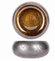 [60252213] PROOF ELEMENTS MINERAL PLATE GLOBE 15XH8CM - 5699018
