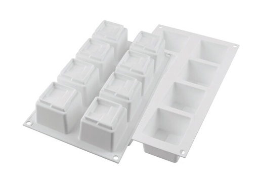 [51657243] SILIKOMART 4 ​​KUADRO MOLD 60X60H50MM