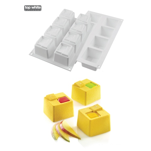 [51657243] SILIKOMART VORM  4 KUADRO 60X60H50MM