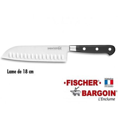 [57660764] FISCHER SABATIER 64 SANTOKU 18CM ALVEOLE 245-183 RIVETS 245-18