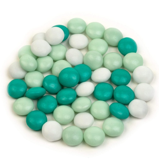[70407570] + VANPARYS DRAGEE-MINI CONFETTIS CHOCOLAT MIX VERT1KG
