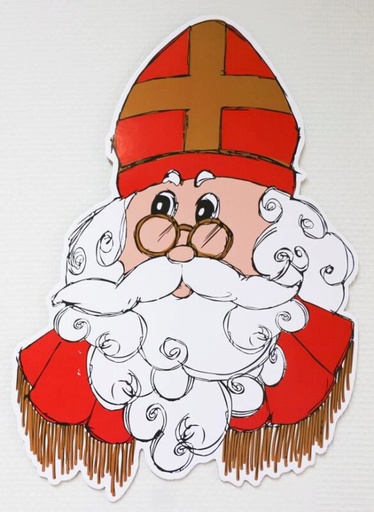 [60700540] PANCARTE SAINT NICOLAS 277X400MM