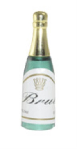 [08075756] CHAMPAGNE FLES 5,5CM 6 STUKKEN=ZAK