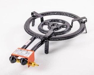 [57663124] RECHAUD PAELLA GAZ EMAILLE 40CM  A/THERMOCOUPLE - PLAT DE 26-60CM