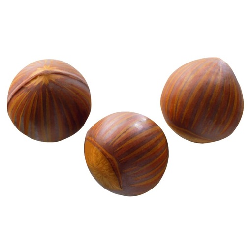 [08056220] 087103 PCB HAZELNUTS CL Ø 2.6 CM 63PCES ***S/CDE***