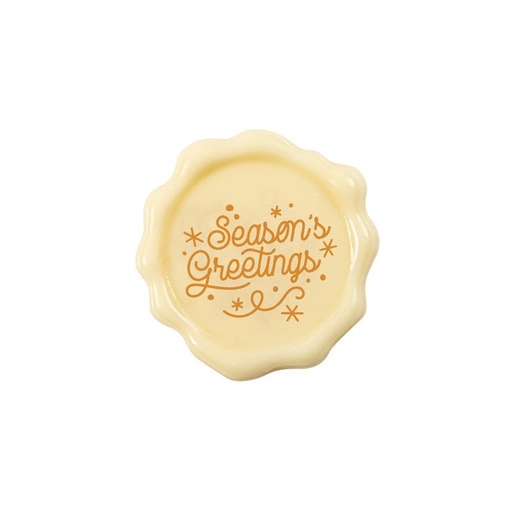 [08054988] 2015812 STEMPEL SEASON'S GREETINGS 3,8CM 120STKS ***OP BESTELLING***