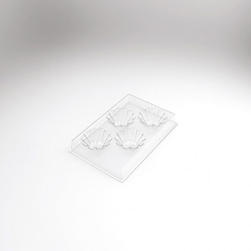 [08057649] 070546 PCB MOULES ENTREMETS INDIVIDUELS CHARLOTTE120 PIÈCES 8,35X8 CM 30PCES ***S/CD***