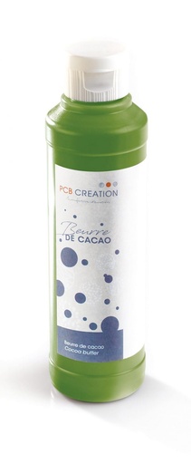 [08056780] 060580 PCB SOFT GREEN COLOURED COCOA BUTTER (SPIRULINA AND SAFFLOWER) 200 G ***S/CD***