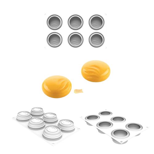 [51661559] SILIKOMART MOULE SILICONE OCEAN 100 N.6 Ø7CM H3CM VOL 100ML