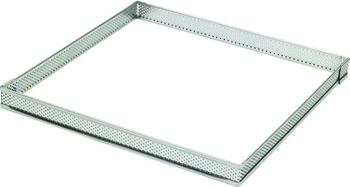 [55079473] CARRE INOX PERFORE 10X10 HT 2CM