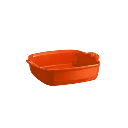 [57690046] EMILE HENRY TUSCANY ROASTING DISH 28X24XM 1.8L-ORANGE