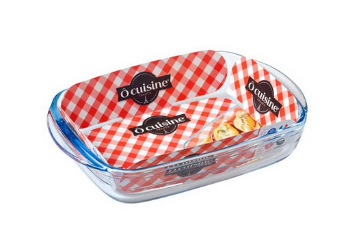 [74500893] O CUISINE RECTANGULAR BOROSILICATE OVEN DISH 23X15CM-0.8L
